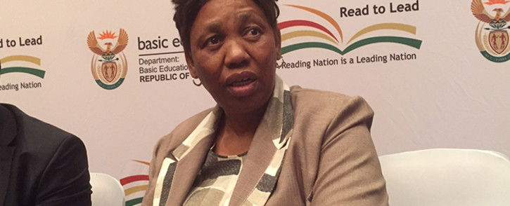 FILE: Basic Education Minister Angie Motshekga. Picture: Vumani Mkhize/EWN.