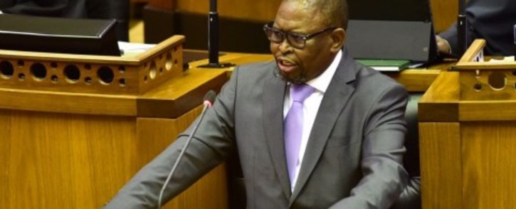 FILE: Finance Minister Enoch Godongwana delivers his maiden Medium-term Budget Policy Statement in Parliament on 11 November 2021. Image: GCIS.