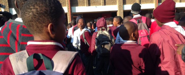 FILE: The department says despite previous tensions, the first day back at school went ahead smoothly. Picture: Reinart Toerien/EWN.