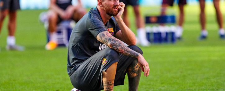 Barcelona's Lionel Messi. Picture: @FCBarcelona/Twitter