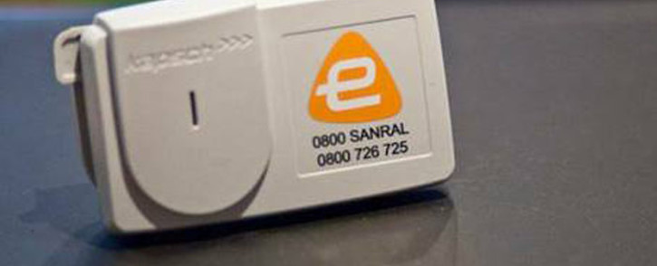 FILE: Sanral's e-toll tag. Picture: Facebook.com
