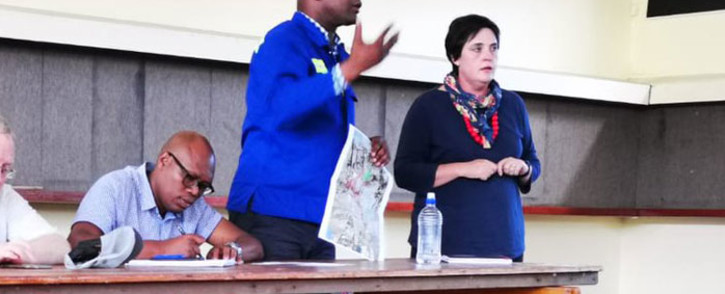 City of Cape Town's Human Settlements Mayco member Malusi Booi at a meeting. Picture: @CityofCT/Twitter
