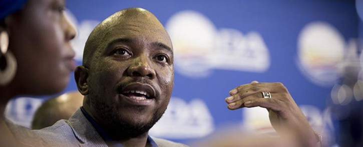 FILE: Democratic Alliance leader Mmusi Maimane at the party's elective congress on Sunday 8 April 2018. Picture: Sethembiso Zulu/EWN