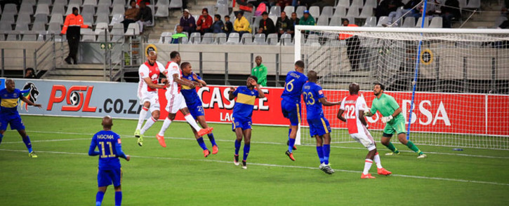 The Cape Town soccer derby. Ajax FC takes on Cape Town City FC at the Greenpoint stadium in the first of the two teams encounters. Picture: Anthony Molyneaux/EWN