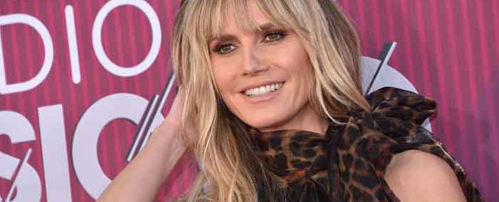 FILE: US/German model Heidi Klum arrives for the 2019 iHeart Radio Music Awards at the Microsoft theatre on 14 March 2019 in Los Angeles, California. Picture: AFP
