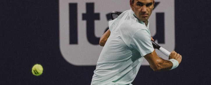 FILE: Roger Federer beats Kevin Anderson at the Miami Open to set up a mouth-watering semifinal against Denis Shapovalov. Picture: @MiamiOpen/Twitter.