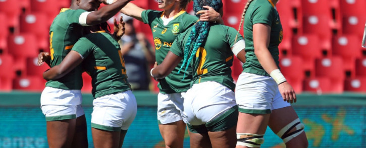 Springbok Women win 44-5 over Spain in their first of two Women’s Winter Series Test matches at Emirates Airline Park on Saturday, 13 August 2022. Picture: Twitter/@WomenBoks