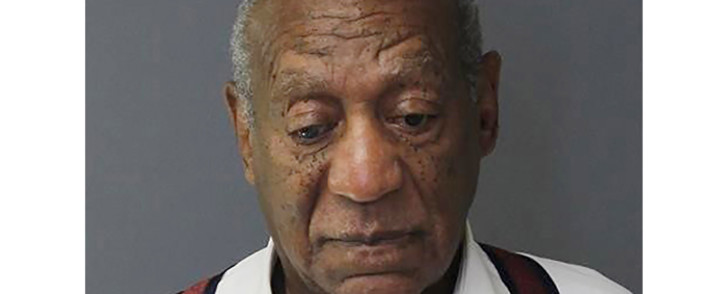 This booking photo obtained from the Montgomery County Correctional Facility in Eagleville, Pennsylvania, on 25 September 2018 shows comedian Bill Cosby after his sentencing for sexual assault. Picture: AFP.