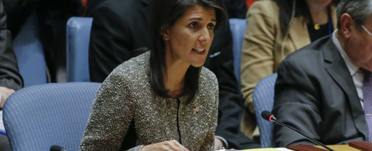 Former US ambassador to the United Nations Nikki Haley. Picture: AFP