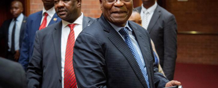 Former President Jacob Zuma at the KwaZulu-Natal High Court in Pietermaritzburg on 21 May 2019. Picture: Sethembiso Zulu/EWN