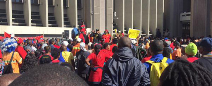 FILE: The South African Municipal Workers' Union (Samwu) has suspended its strike against the City of Cape Town after reaching an agreement on some employment issues. Picture: Xolani Koyana/EWN 