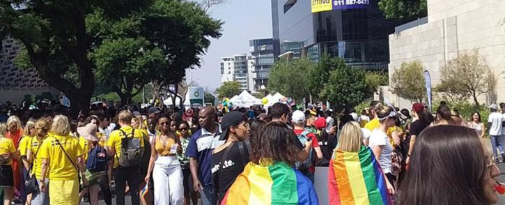The 30th annual Joburg Gay Pride parade on 26 October 2019. Picture: Bonga Dlulane/EWN