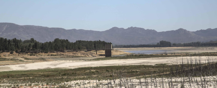 FILE: The Department of Water and Sanitation conducted a site visit at the Theewaterskloof Dam on 22 February 2018. Picture: EWN