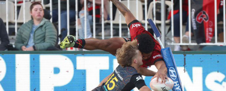 The Canterbury Crusaders continued their domination of Super Rugby Aotearoa with a 39-17 victory over the Waikato Chiefs in Christchurch. Picture: Twitter @crusadersrugby.