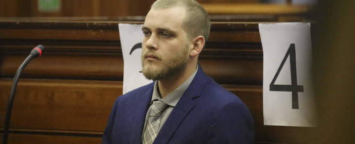 Henri van Breda appears in the Western Cape High Court on 21 May 2018 for judgment in his murder trial. Picture: Cindy Archillies/EWN