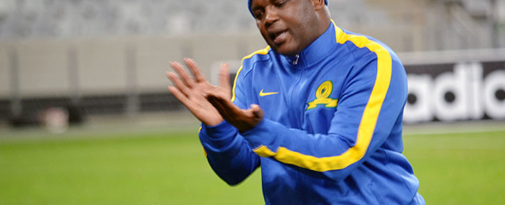 FILE: Sundowns coach Pitso Mosimane reacts during a game. Picture: Abed Ahmed/EWN