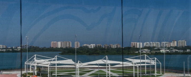 Partial view of the Olympic Park taken from the Olympic Aquatics Stadium in Rio de Janeiro, Brazil, in April 2016. Picture: AFP.