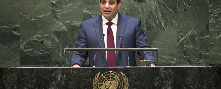 FILE: Egyptian President Abdel Fattah Al Sisi. Picture: United Nations Photo