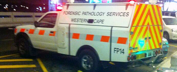 FILE: A forensic pathology vehicle. Picture: Chanel September/EWN
