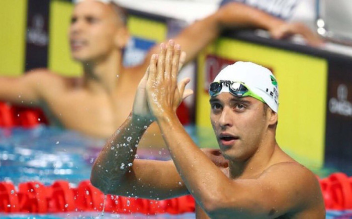 Swimming champion Chad Le Clos. Picture: Twitter/@chadleclos
