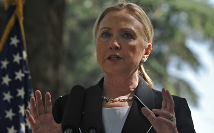 US Secretary of State, Hillary Clinton. Picture: Regan Thaw/EWN