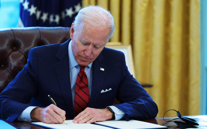 US President Joe Biden. Picture: AFP. 