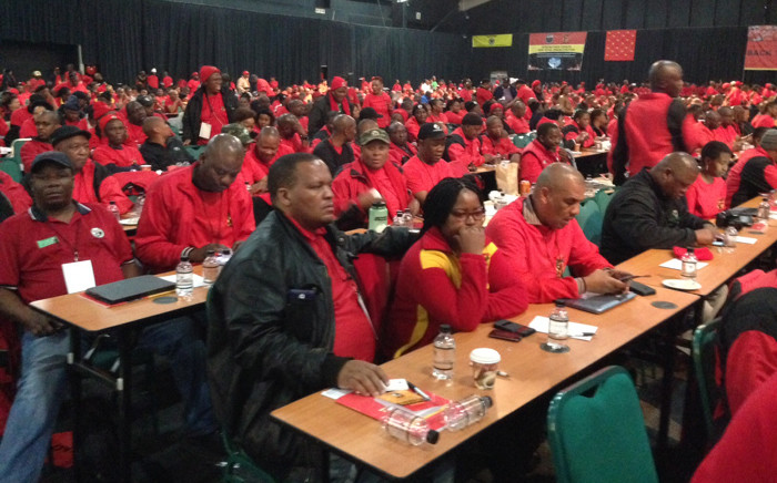 FILE: Congress of South African Trade Unions delegates at the union's special congress in Midrand on 13 July 2015. Picture: Vumani Mkhize/EWN.