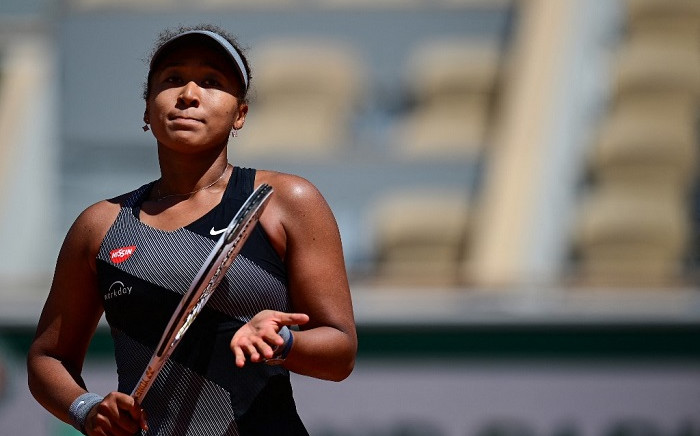 FILE: Japan's Naomi Osaka at the French Open tennis tournament in Paris on 30 May 2021. Picture: Martin Bureau / AFP.
