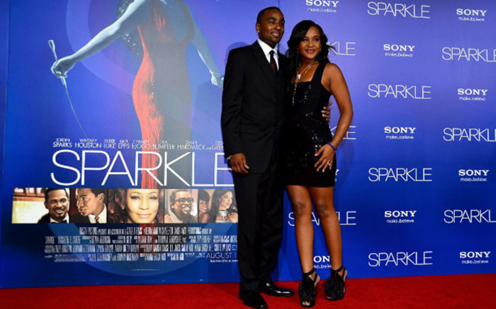 FILE: Bobbi Kristina Brown (right) and Nick Gordon (left) at Grauman's Chinese Theatre in August 2012. Picture: AFP