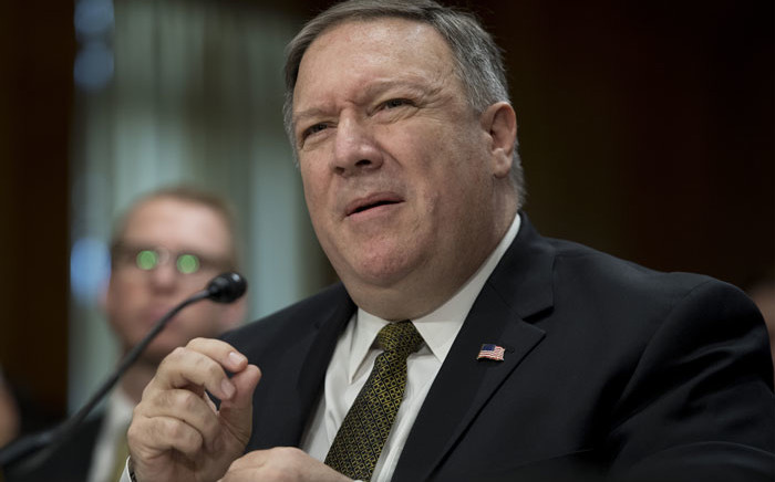 FILE: US secretary of State Mike Pompeo. Picture: AFP