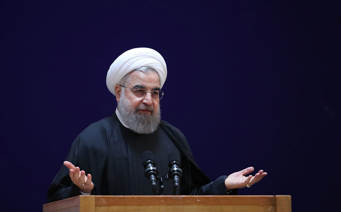 FILE: Iranian President Hassen y, Rouhani said the UAE had made a “huge mistake” in reaching a agreement to normalise ties with Israel and called it a betrayal by the Gulf state. Picture: AFP