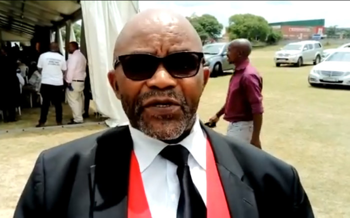 Former Deputy Defence Minister Mluleki George. Picture: Daily Dispatch video screengrab / Facebook