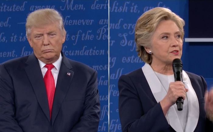 FILE: US Democratic presidential candidate Hillary Clinton and US Republican presidential candidate Donald Trump. Picture: CNN.