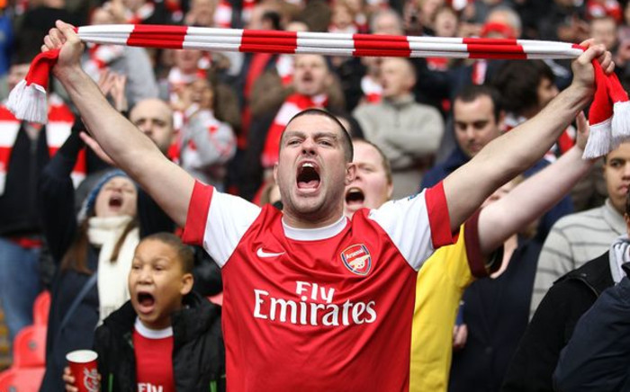 FILE: Arsenal FC fans. Picture: Supplied.