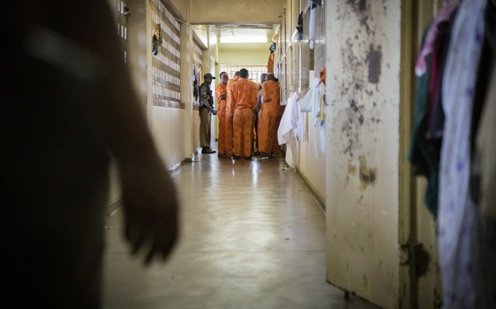 Emergency Support Team of Correctional Services, with Deputy Correctional Services Minister Thabang Makwetla conducted a special search at the Johannesburg Maximum Prison on 20 December 2018. Picture: Sethembiso Zulu/EWN