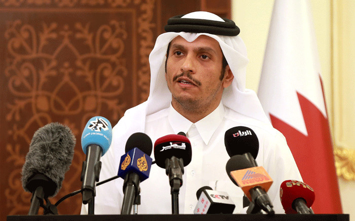 Qatari Foreign Minister Mohammed bin Abdulrahman al-Thani. Picture: AFP.