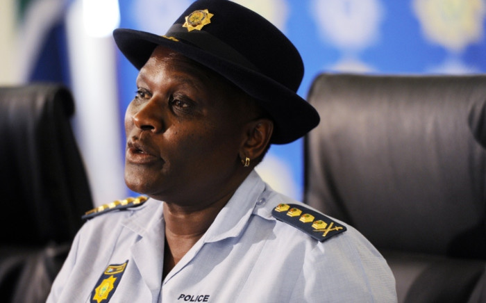 South African National police commissioner Riah Phiyega. Picture: AFP.