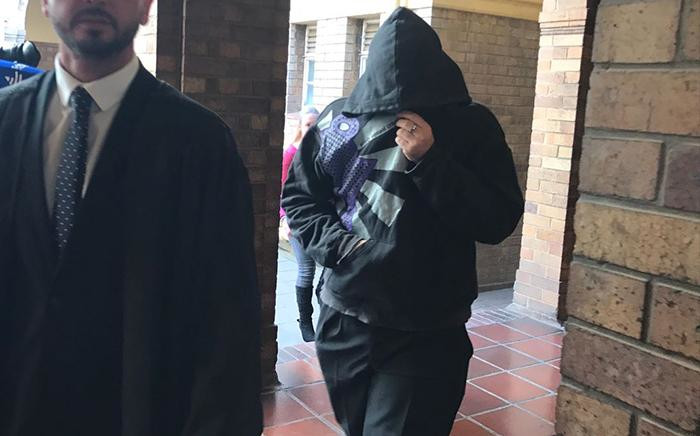 The former Parktown Boys' High water polo coach arrives at the Johannesburg magistrates court for allegedly molesting 20 boys. Picture: Masego Rahlaga/EWN