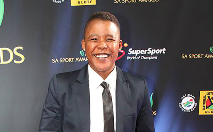 Portia Modise was named SA Sports Star of the Year is for 2014. Picture: Official SA Sports Awards Facebook page.