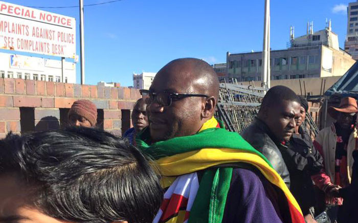 Zimbabwean Pastor Evan Mawarire. Picture: ThisFlag Facebook page.
