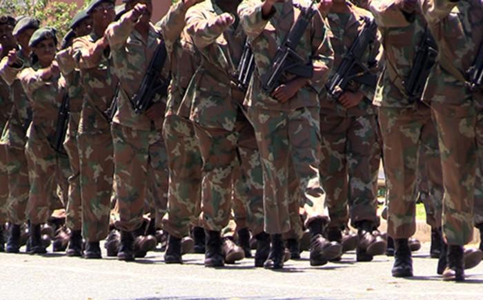 FILE: The SANDF says an armed group attacked their members on Wednesday morning.