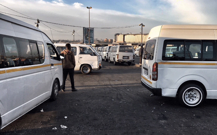 FILE: Taxis at the Germiston taxi rank. Picture: EWN.