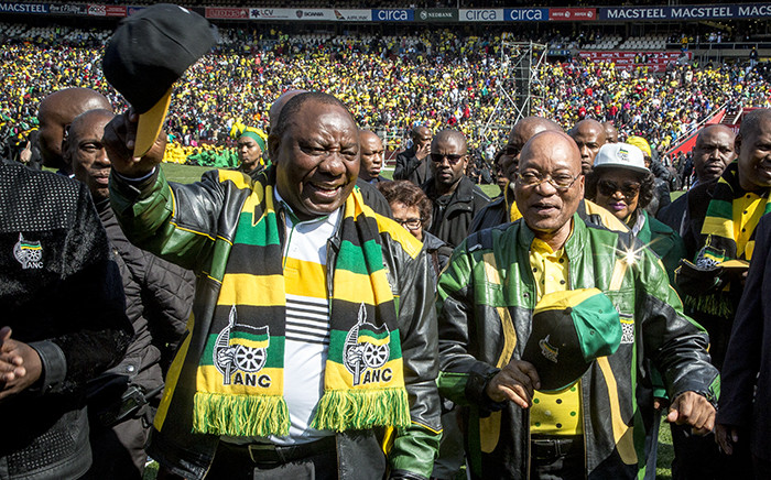 President Jacob Zuma and Deputy President Cyril Ramaphosa. Picture: Reinart Toerien/EWN