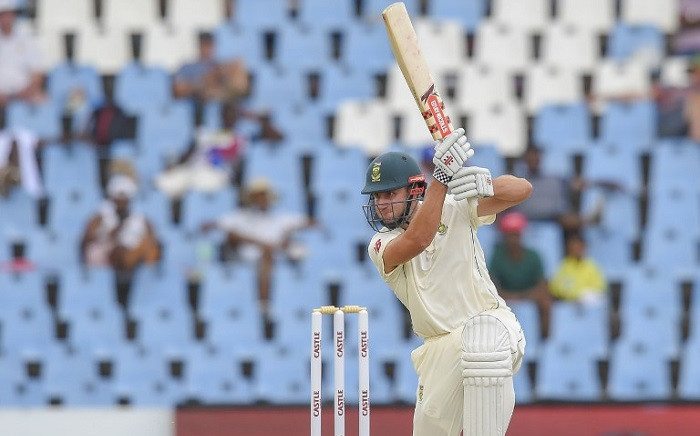 South Africa's Theunis de Bruyn is seen in action during day one of the 1st cricket Test matches between South Africa and Pakistan at SuperSport Park cricket stadium on 26 December 2018 in Pretoria. Picture: AFP