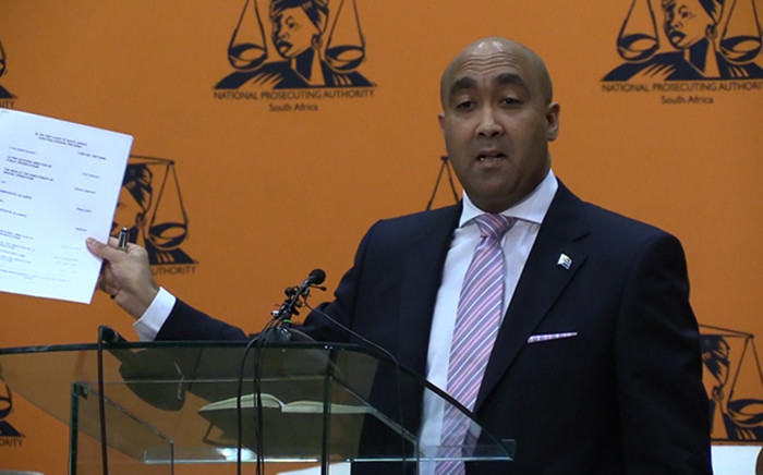 NPA head Shaun Abrahams has instructed his team to appeal the Pretoria High Court's Zuma spy tapes ruling. Picture: Vumani Mkhize/EWN.