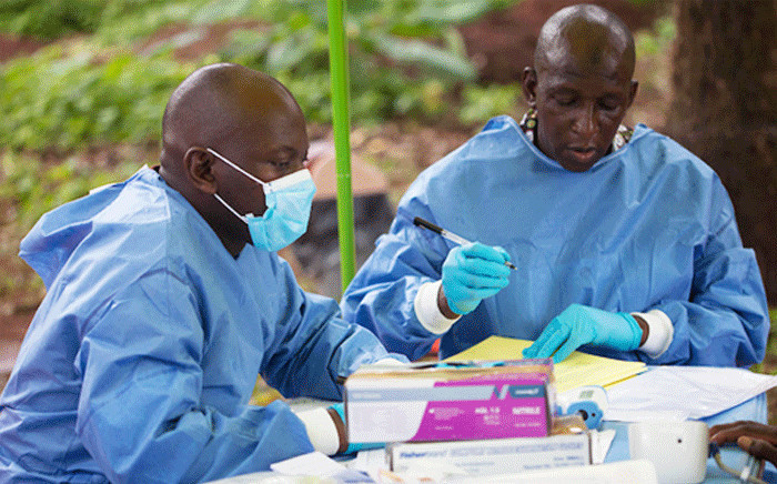 FILE: Health workers who facilitate Ebola vaccinations. Picture: WHO