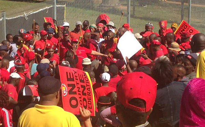 Congress of South African Trade Unions (Cosatu)’s May Day rally underway. Picture: Govan Whittles/EWN.