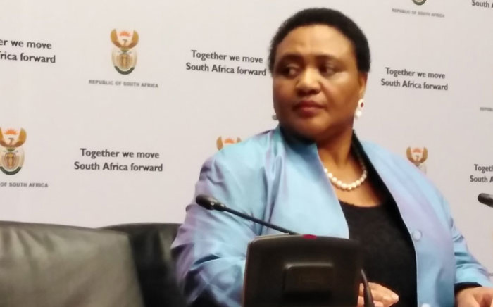 Agriculture, Rural Development and Land Reform Minister Thoko Didiza. Picture: @DRDLR_online/Twitter