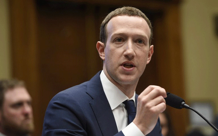 FILE: Facebook CEO and founder Mark Zuckerberg. Picture: AFP