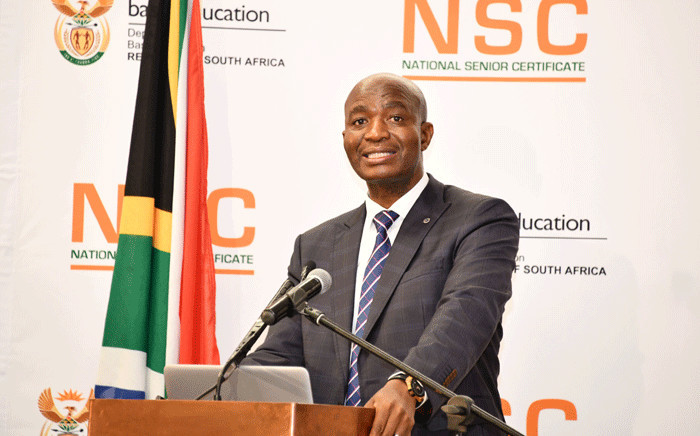 FILE: Department of Basic Education’s director general Mathanzima Mweli at the announcement of the results of the 2020 National Senior Certificate (NSC) examinations on 22 February 2021 in Pretoria. Picture: GCIS.